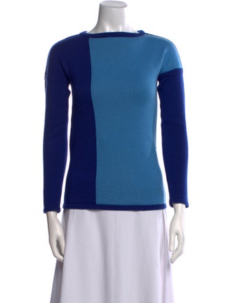 Derek Lam Cashmere Bateau Neckline Sweater