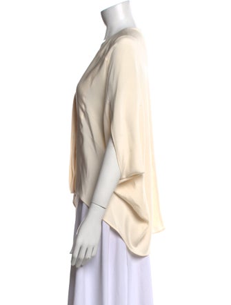 Derek Lam Silk V-Neck Blouse