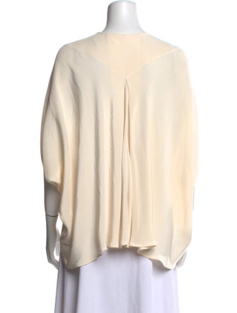 Derek Lam Silk V-Neck Blouse