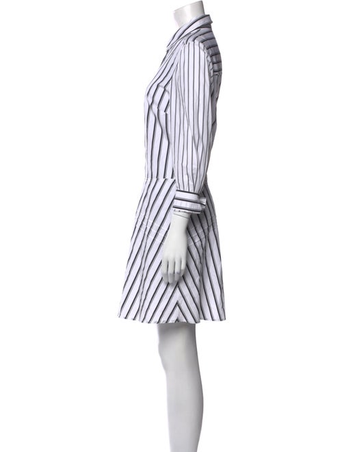 Derek Lam 10 Crosby Striped Knee-Length Dress