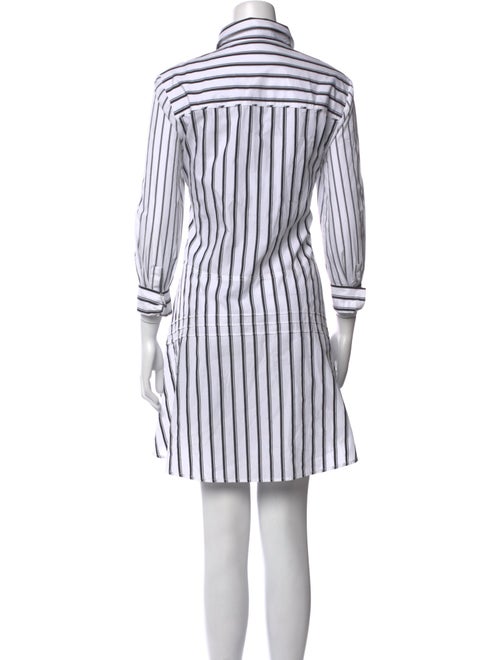 Derek Lam 10 Crosby Striped Knee-Length Dress