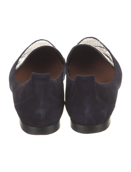 Derek Lam Suede Animal Print Loafers