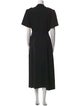 Derek Lam Crew Neck Midi Length Dress
