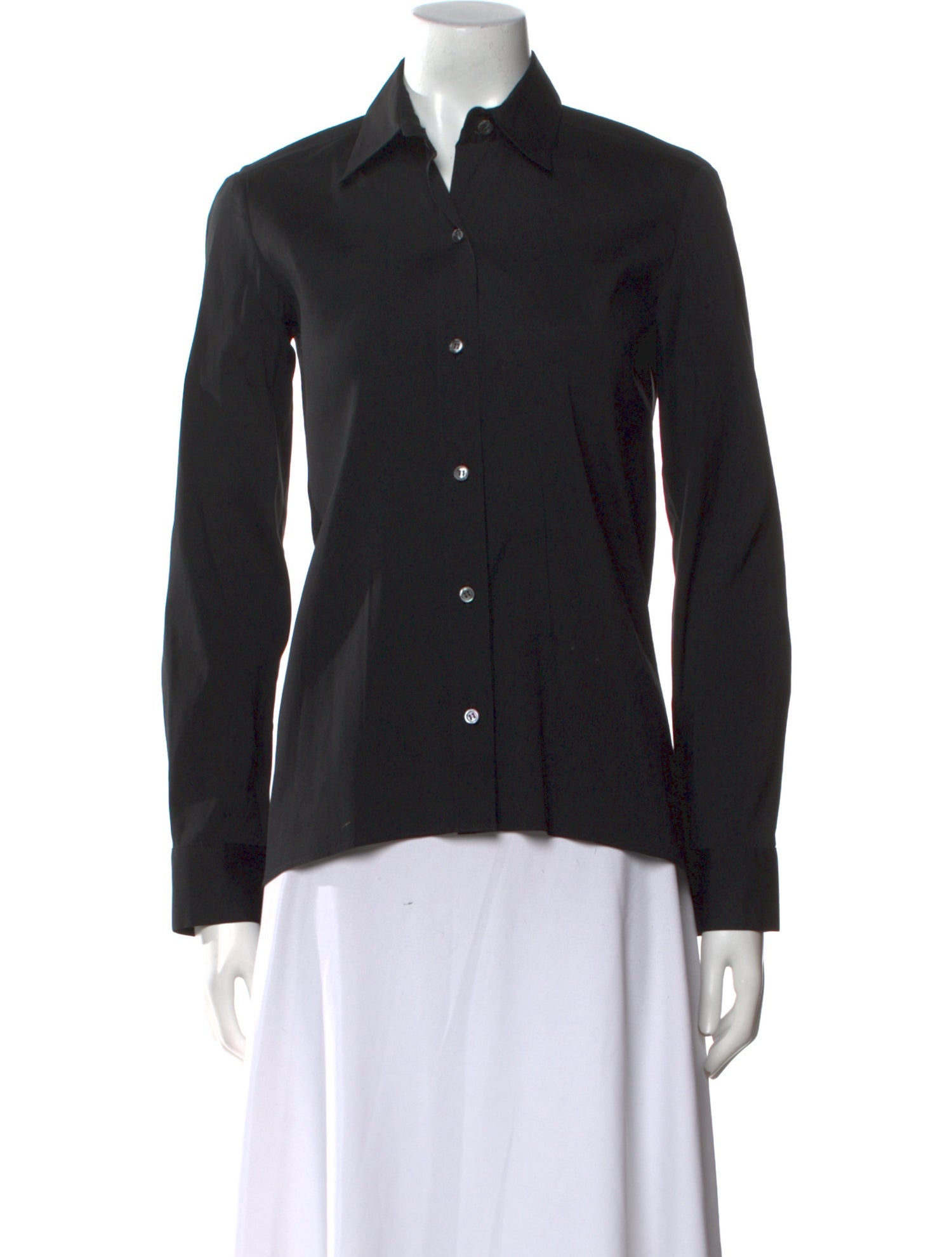 Derek Lam Long Sleeve Button-Up Top