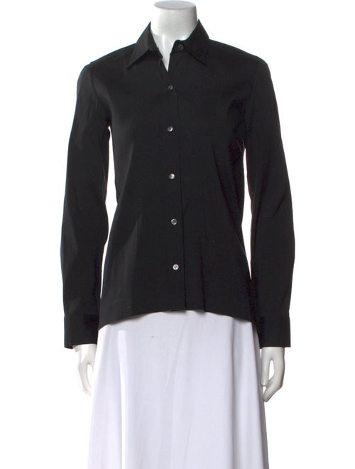 Derek Lam Long Sleeve Button-Up Top