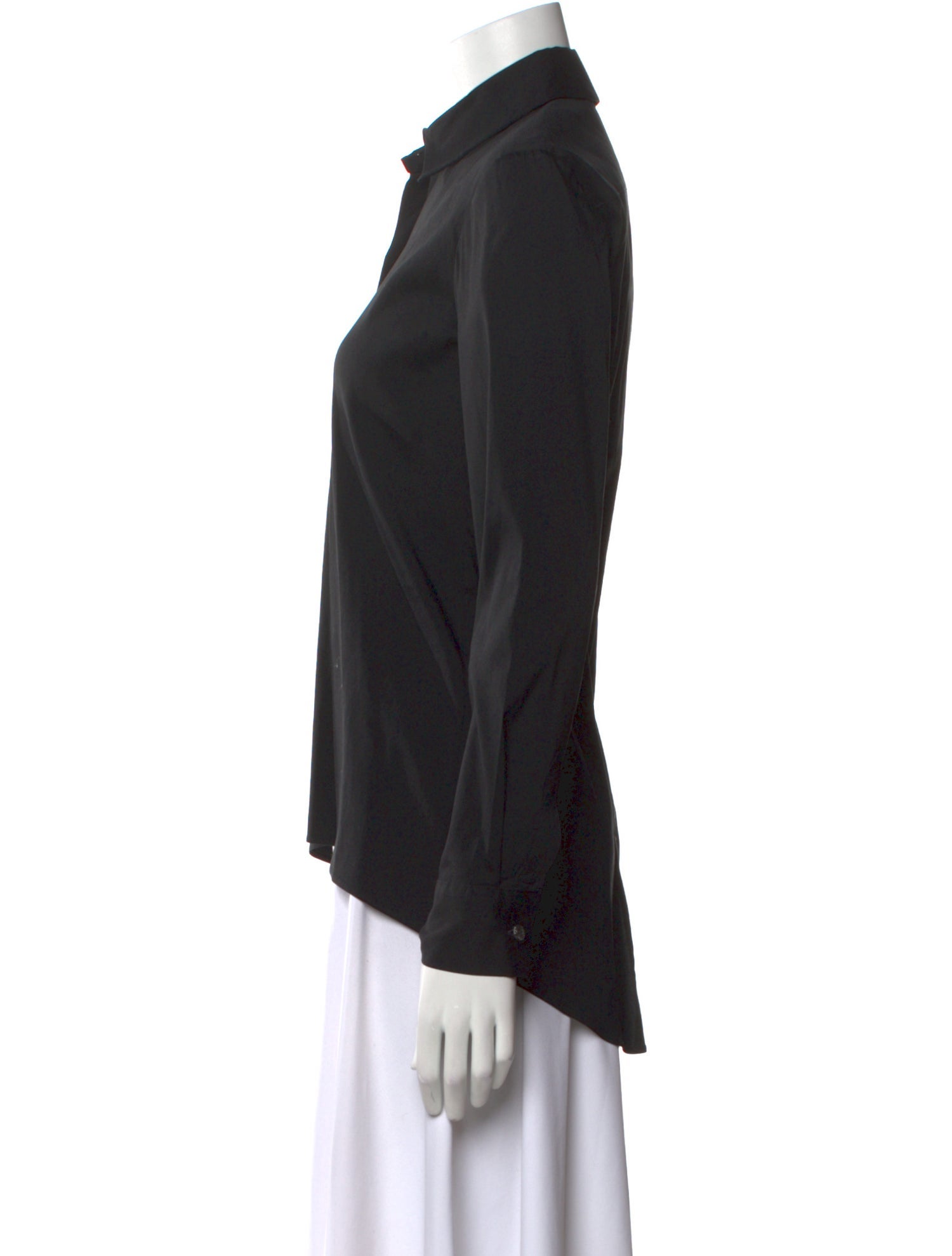 Derek Lam Long Sleeve Button-Up Top