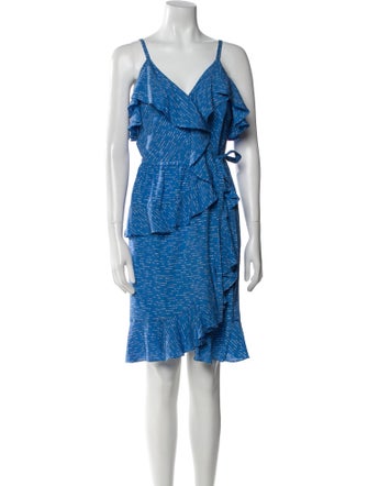 Derek Lam Silk Knee-Length Dress