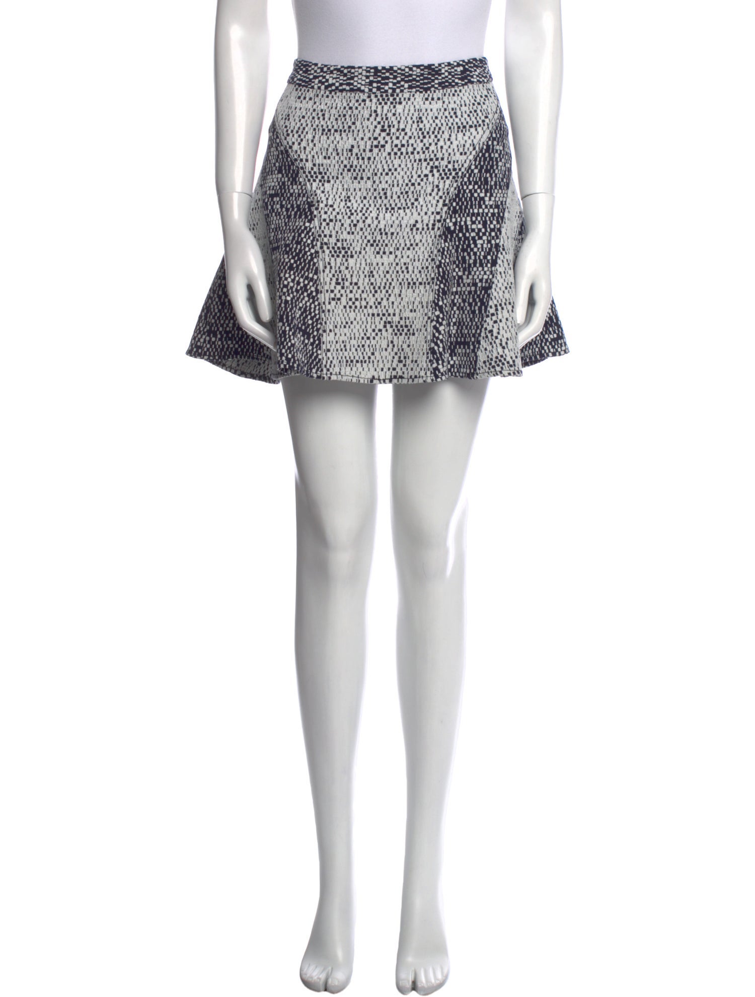 Derek Lam Printed Mini Skirt