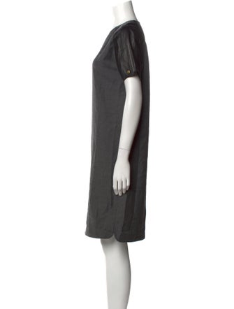 Derek Lam Crew Neck Knee-Length Dress