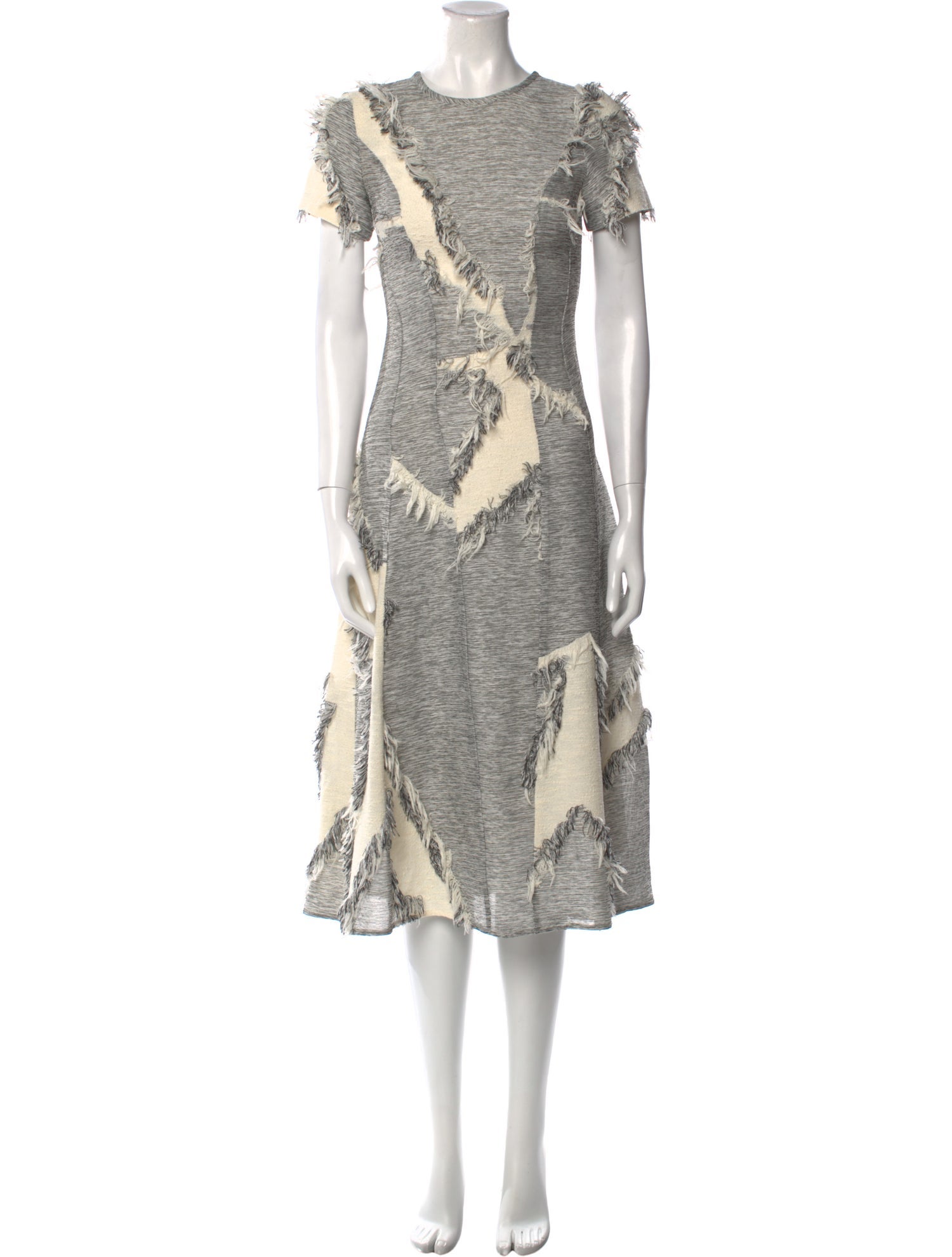Derek Lam Printed Midi Length Dress