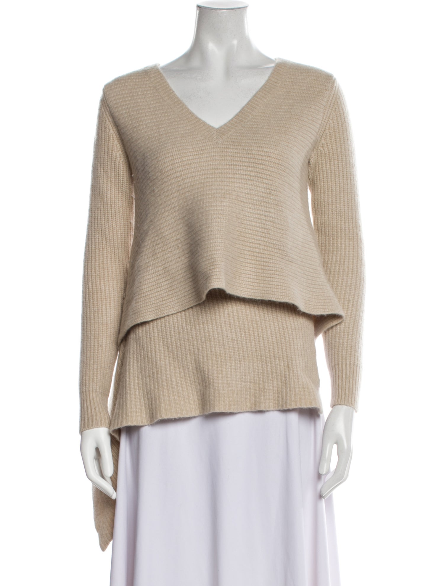 Derek Lam Cashmere V-Neck Sweater