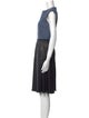 Derek Lam Linen Knee-Length Dress