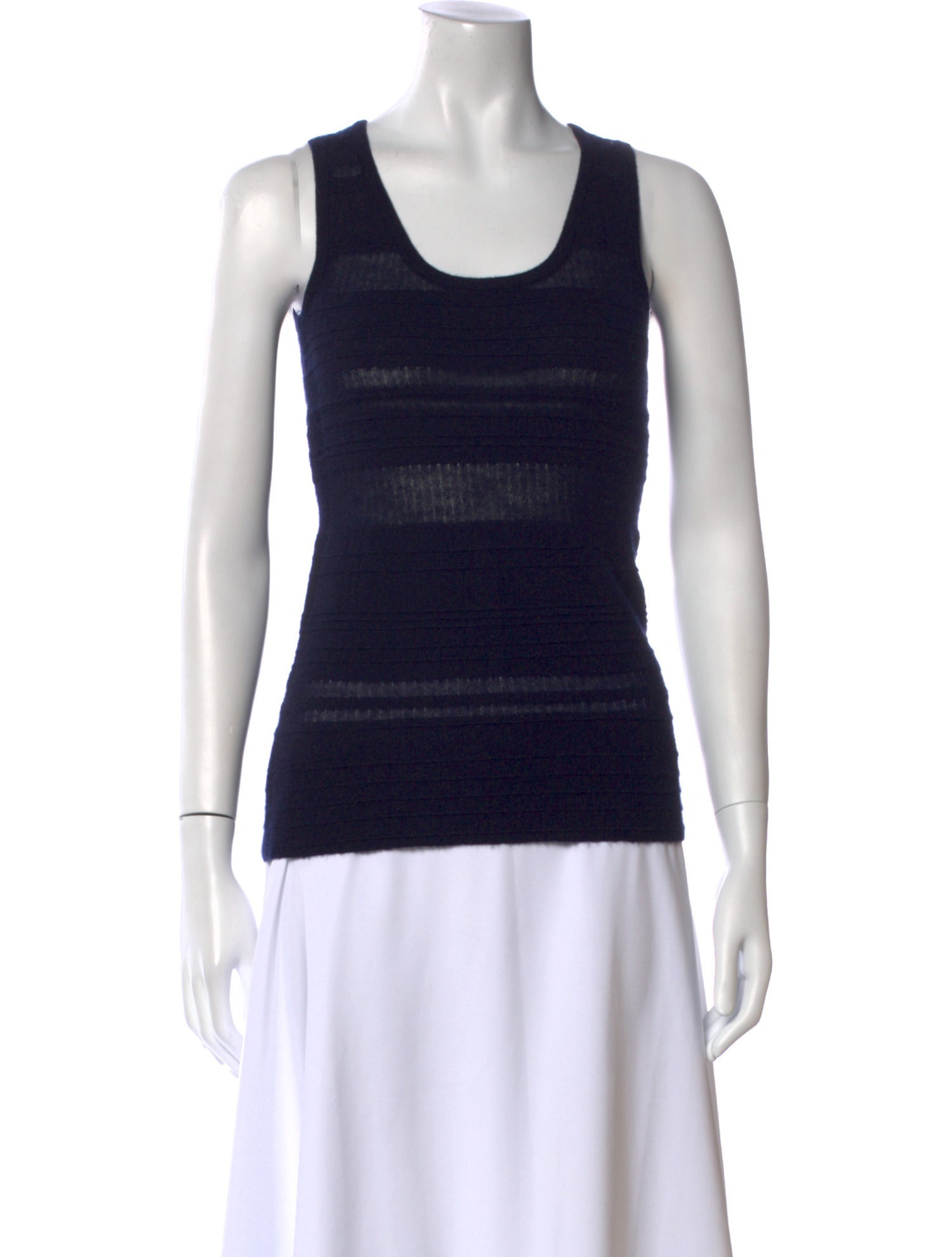 Derek Lam Scoop Neck Sleeveless Top