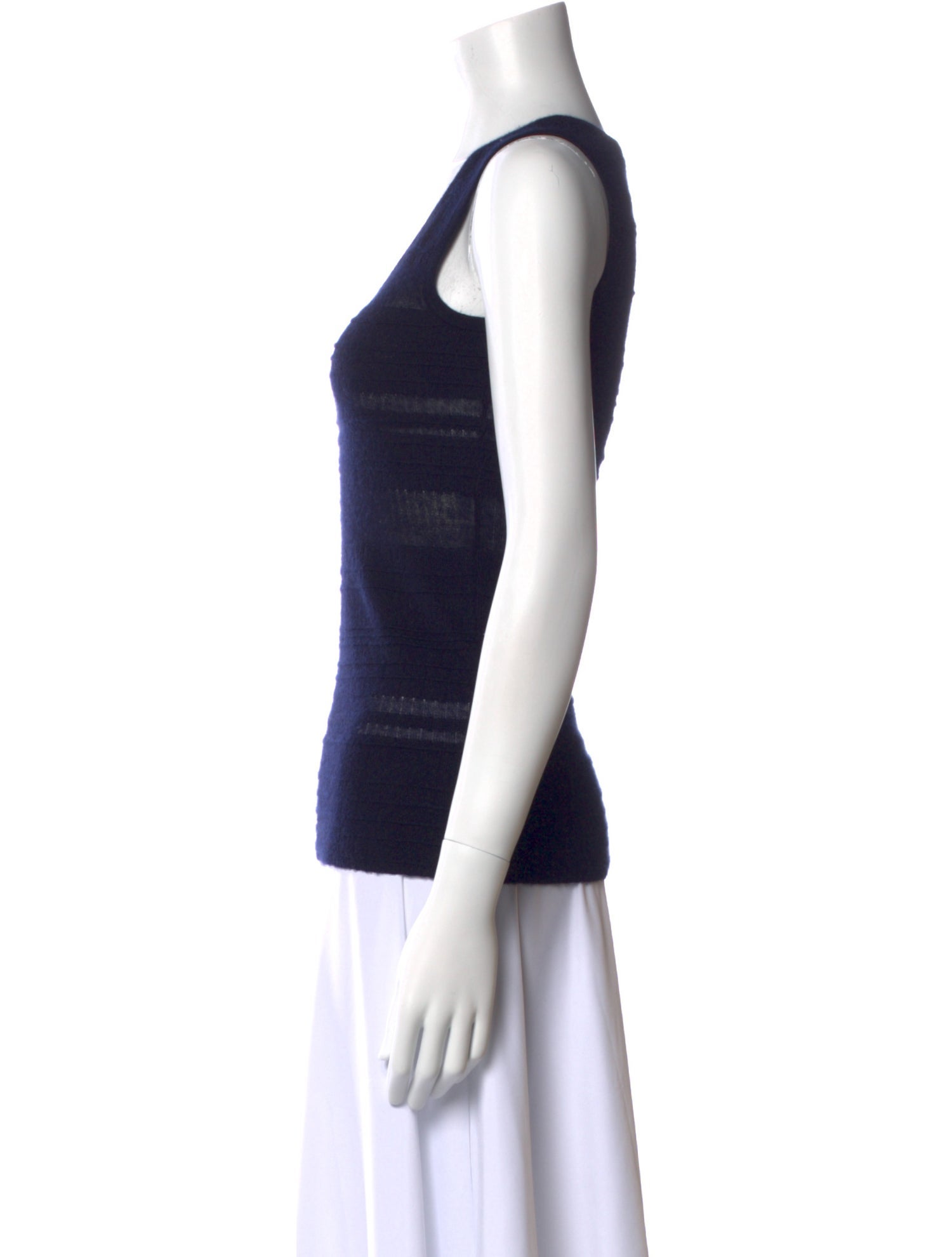 Derek Lam Scoop Neck Sleeveless Top