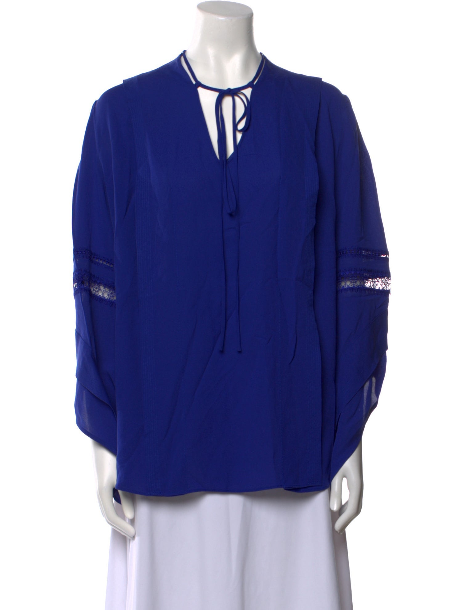 Derek Lam Silk V-Neck Tunic