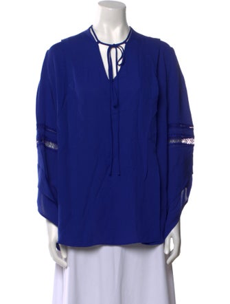 Derek Lam Silk V-Neck Tunic