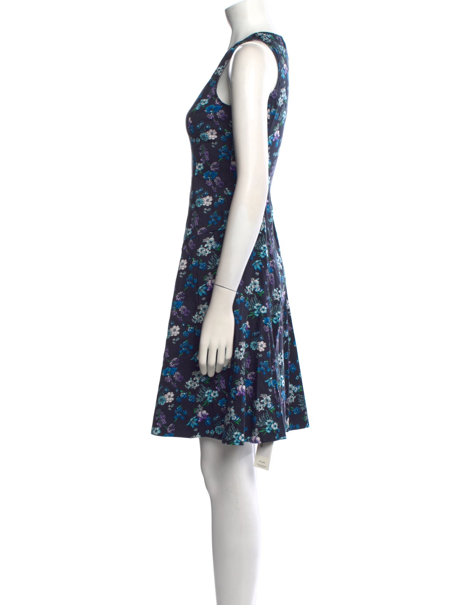 Derek Lam Floral Print Mini Dress
