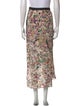 Derek Lam Printed Midi Length Skirt