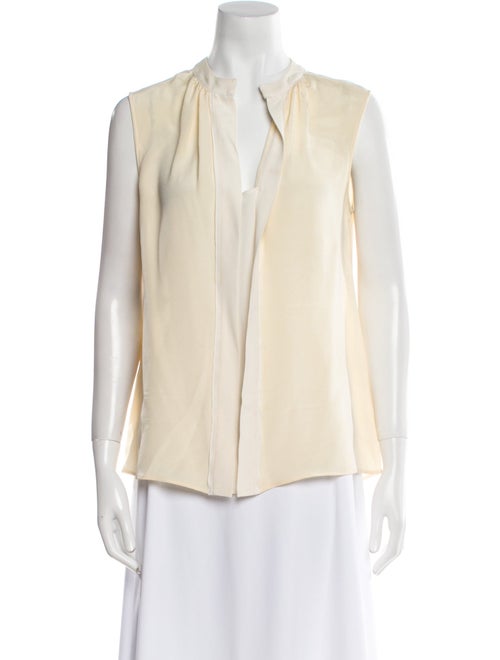 Derek Lam Silk V-Neck Blouse