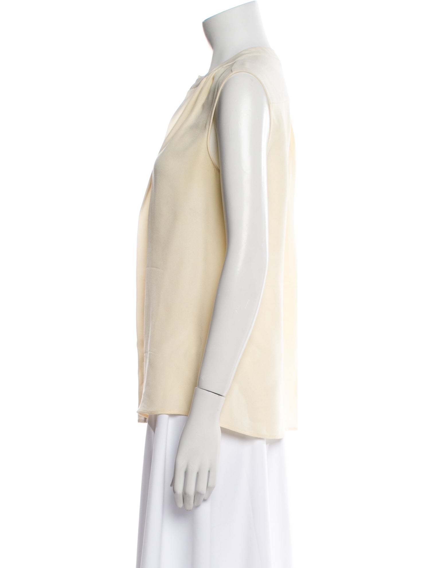 Derek Lam Silk V-Neck Blouse