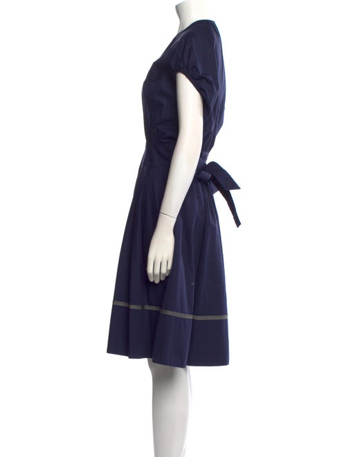 Derek Lam V-Neck Midi Length Dress