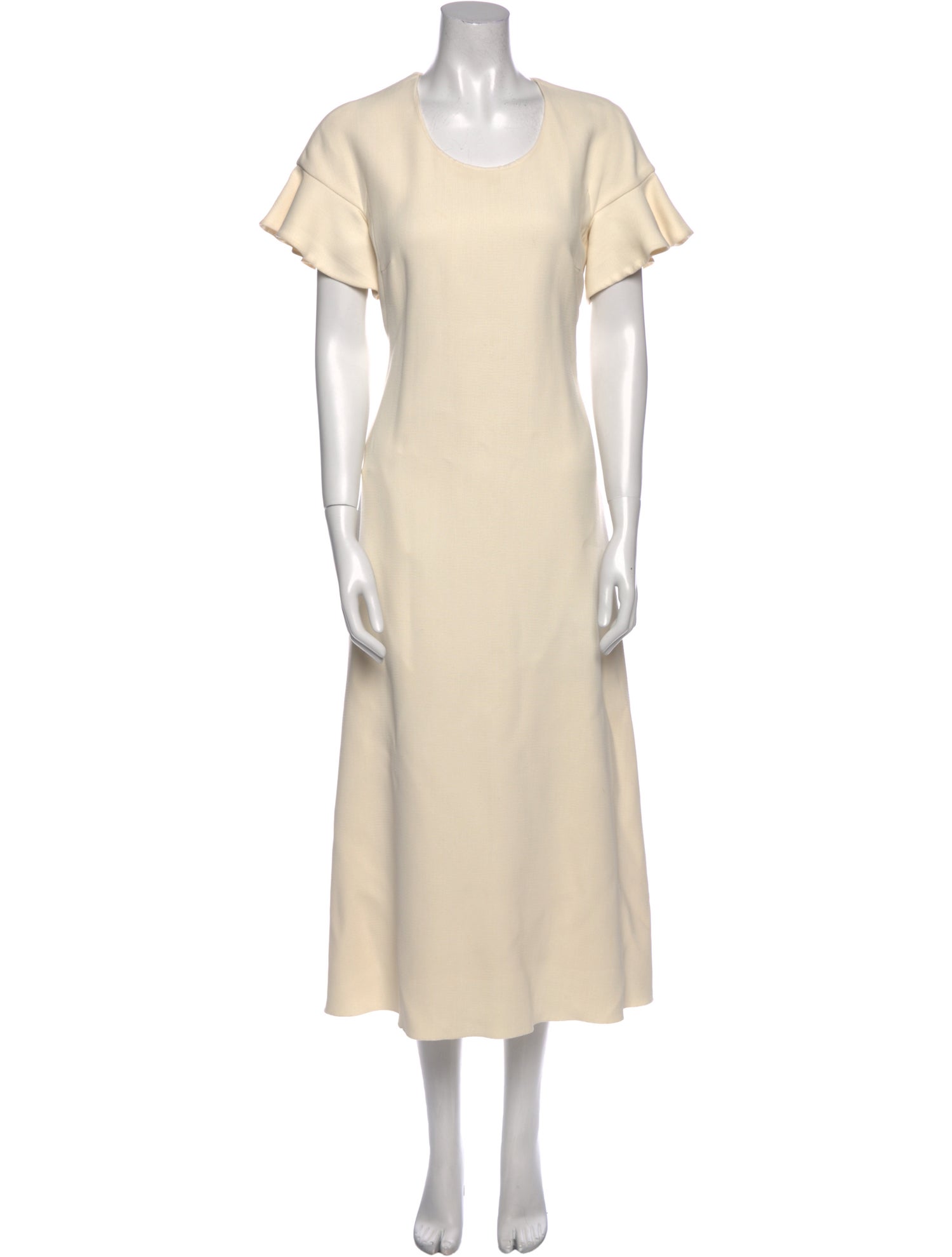 Derek Lam Scoop Neck Long Dress