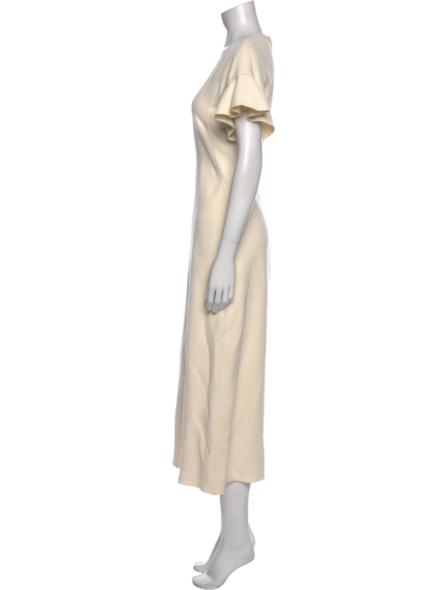 Derek Lam Scoop Neck Long Dress