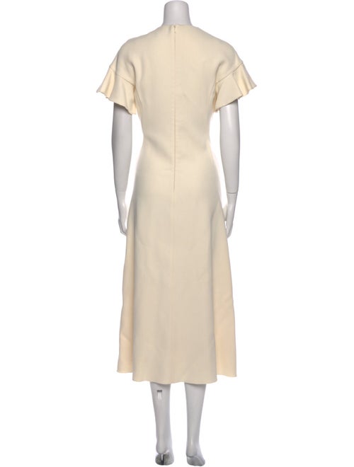 Derek Lam Scoop Neck Long Dress