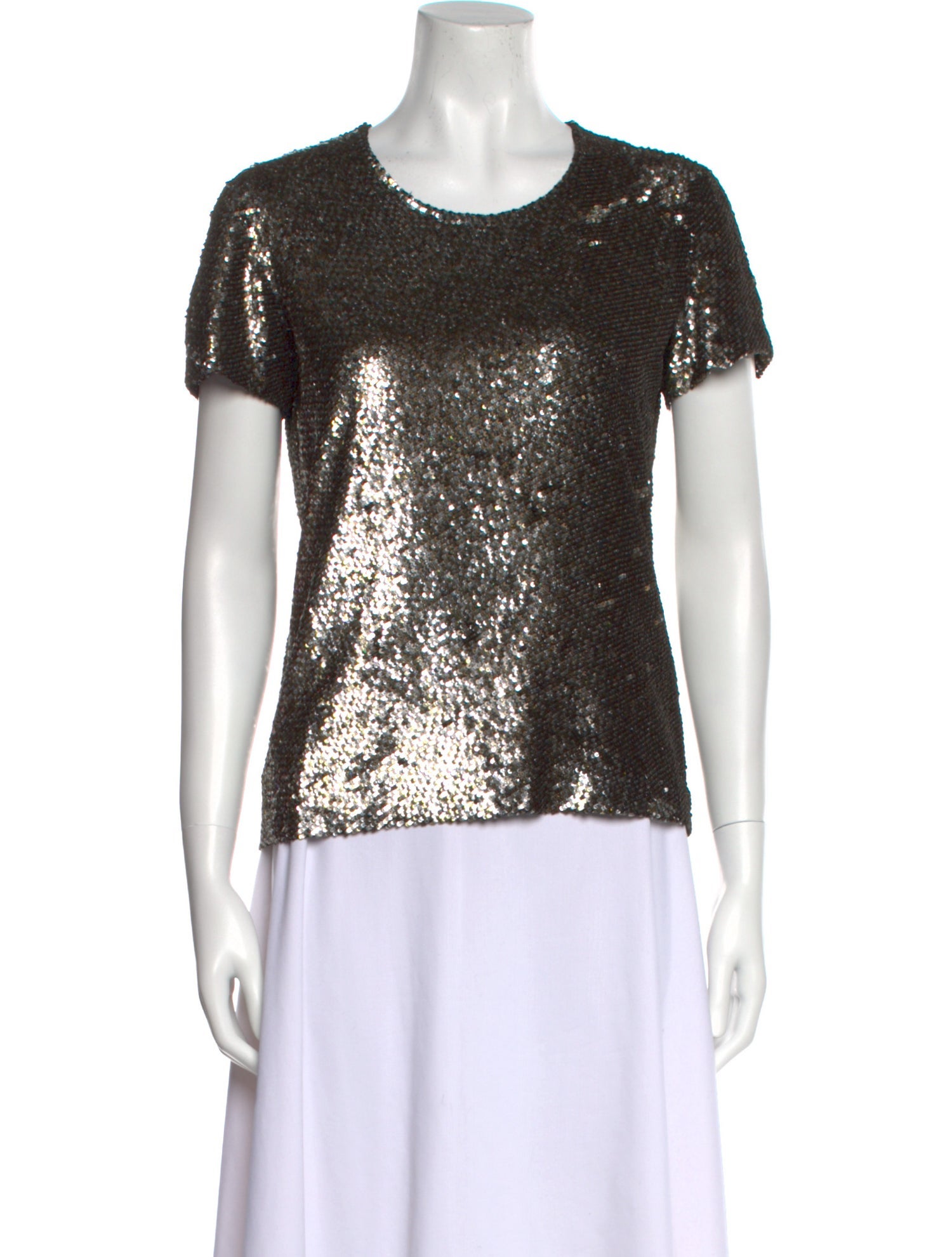 Derek Lam Crew Neck Short Sleeve T-Shirt