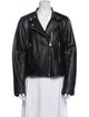 Derek Lam Lamb Leather Biker Jacket