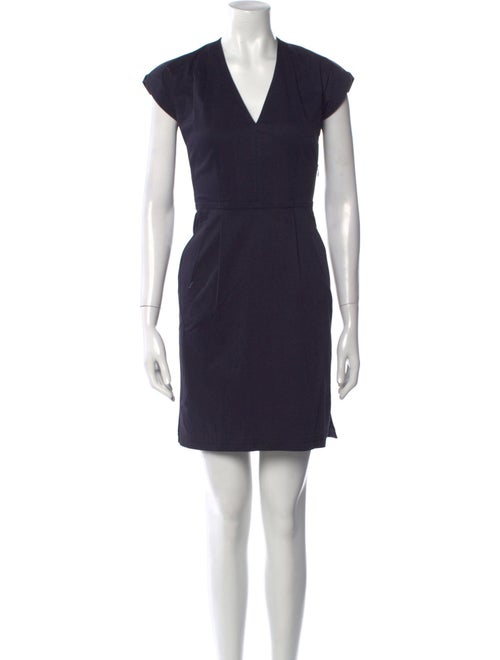 Derek Lam V-Neck Mini Dress