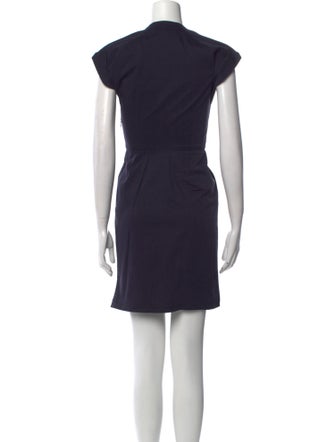 Derek Lam V-Neck Mini Dress