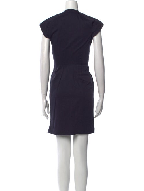Derek Lam V-Neck Mini Dress