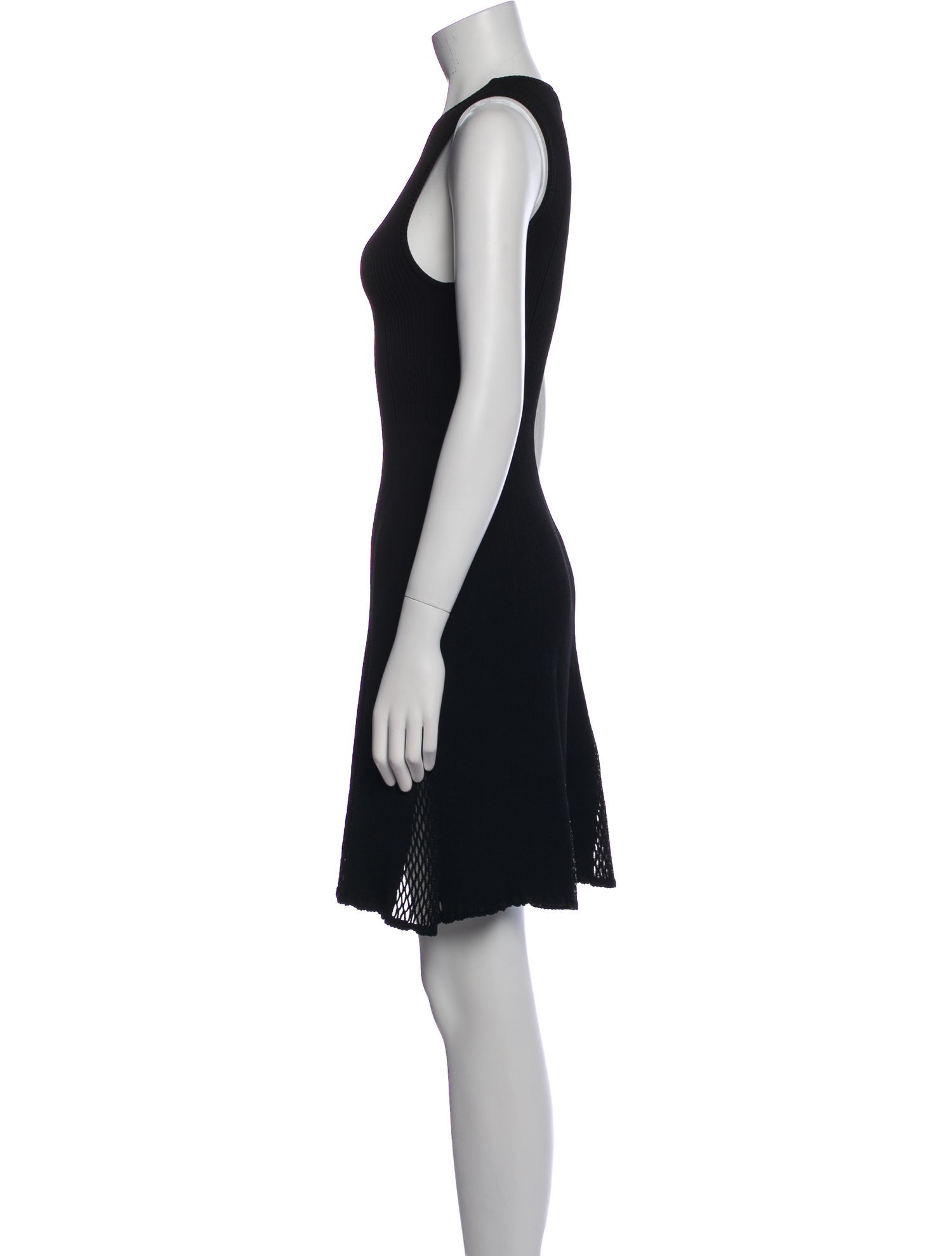 Derek Lam Crew Neck Mini Dress