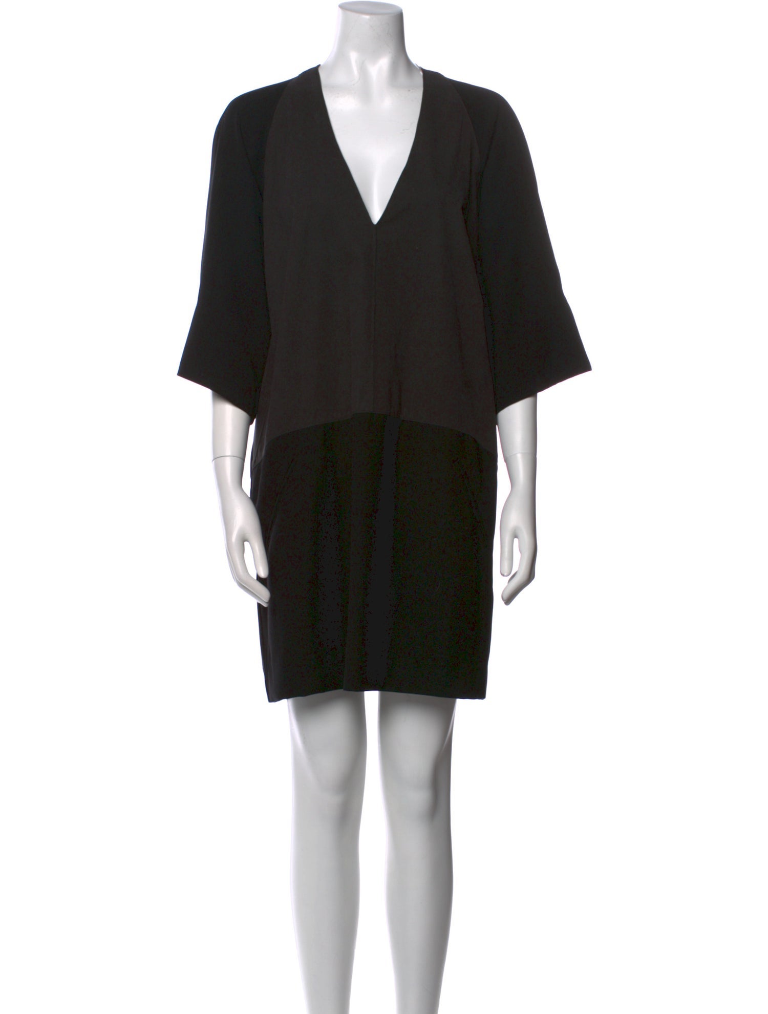 Derek Lam V-Neck Mini Dress