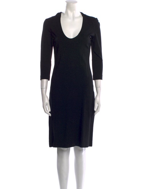 Derek Lam Scoop Neck Knee-Length Dress