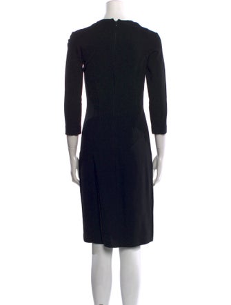 Derek Lam Scoop Neck Knee-Length Dress