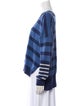Derek Lam Striped V-Neck Sweater