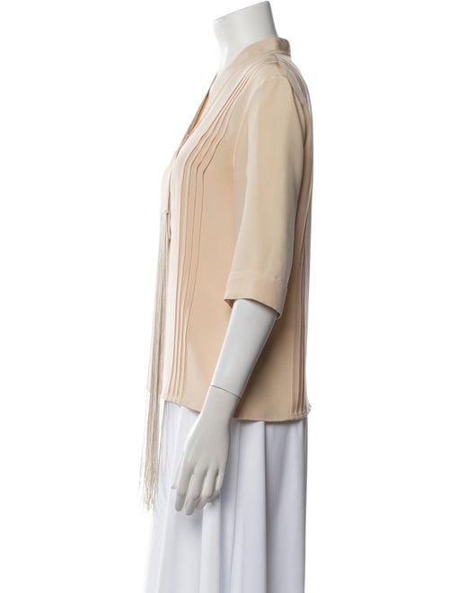 Derek Lam Silk V-Neck Blouse