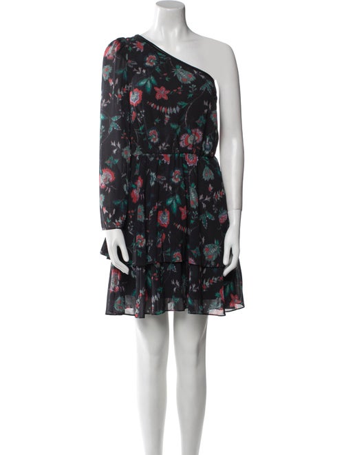 Derek Lam Floral Print Mini Dress