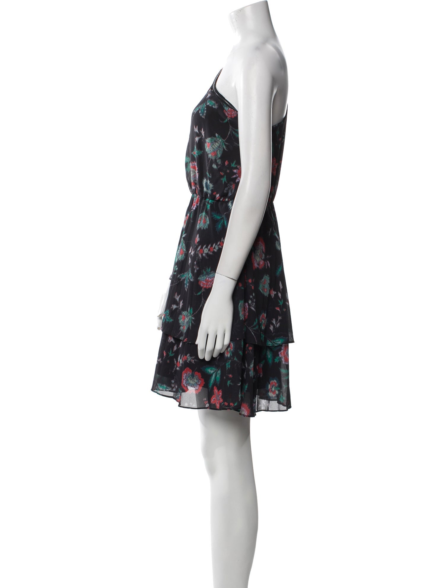Derek Lam Floral Print Mini Dress