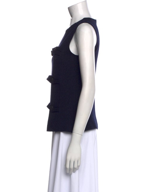 Derek Lam Virgin Wool Printed Top