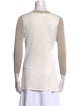 Derek Lam Crew Neck Three-Quarter Sleeve T-Shirt
