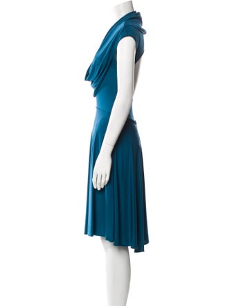 Derek Lam Cowl Neck Mini Dress