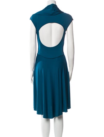 Derek Lam Cowl Neck Mini Dress