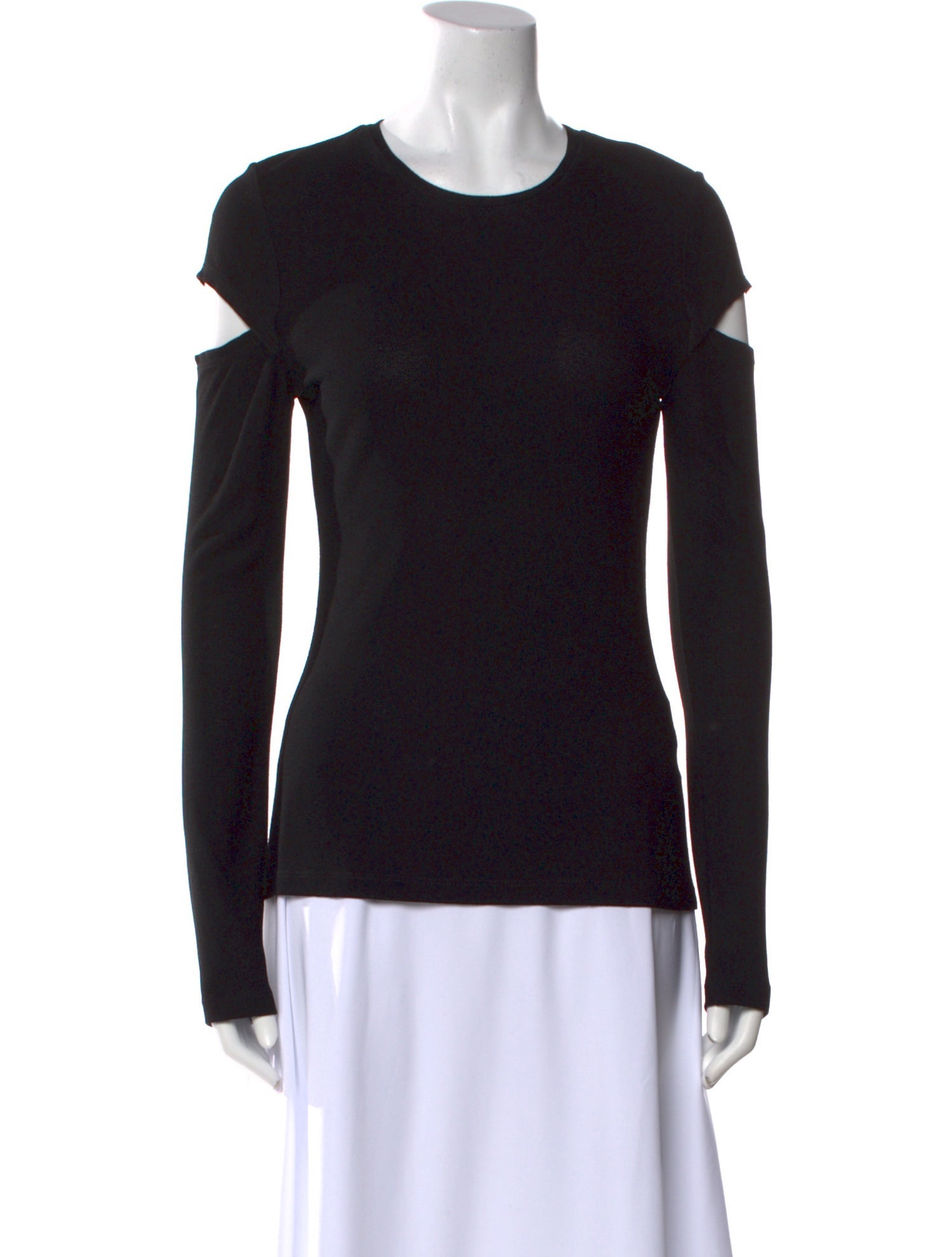 Derek Lam Crew Neck Long Sleeve T-Shirt