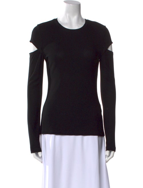 Derek Lam Crew Neck Long Sleeve T-Shirt