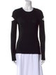 Derek Lam Crew Neck Long Sleeve T-Shirt