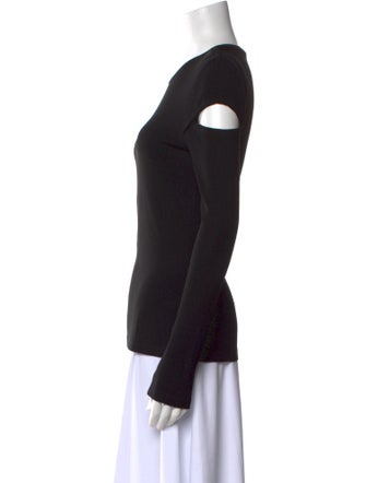 Derek Lam Crew Neck Long Sleeve T-Shirt