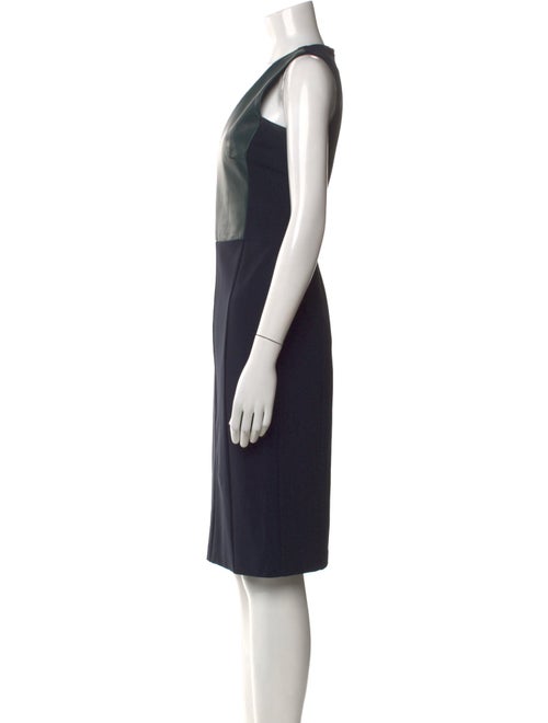 Derek Lam V-Neck Knee-Length Dress
